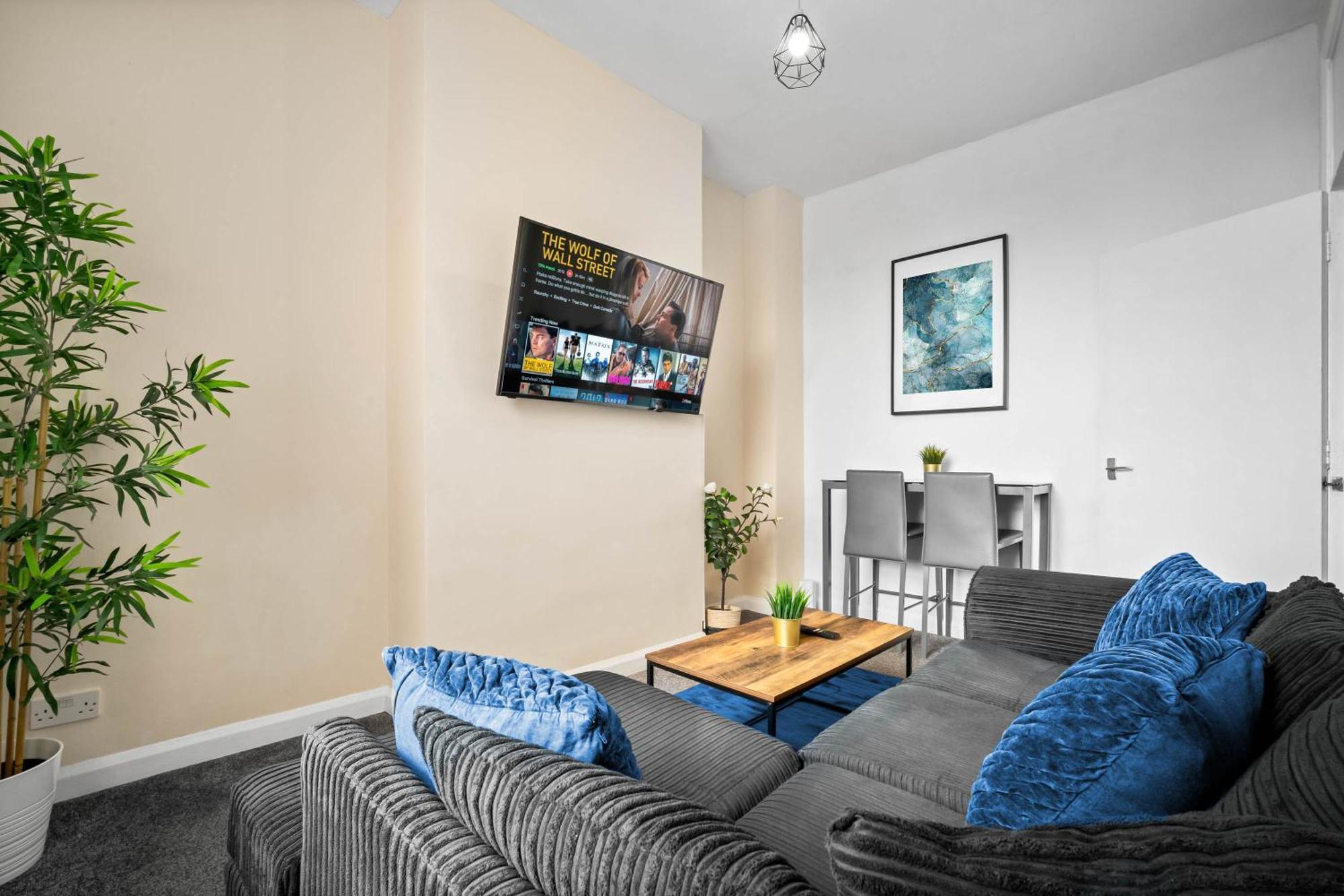 ווסט ברומוויץ' Two Bedroom Apartment - Single Beds - Accommodates 3 - Street Parking - Top Rated -Wbb מראה חיצוני תמונה